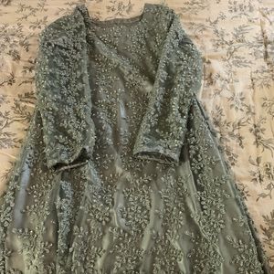 Pakistani fully beaded shirt